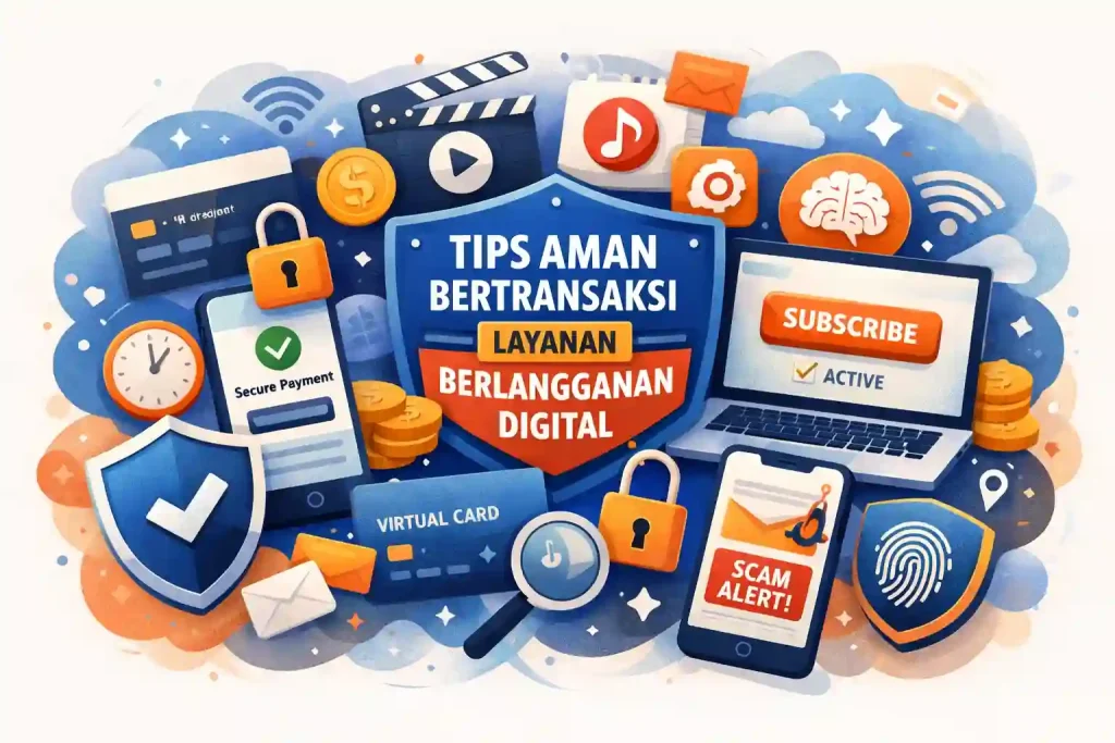Tips Aman Bertransaksi untuk Layanan Berlangganan Digital 3 Tips aman bertransaksi layanan digital